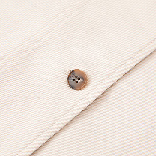 Xiangying Lapel Windbreaker Women's Mid-Length 2026 Spring New Lyocell Contrast Color Splicing Small Casual Jacket Camel L