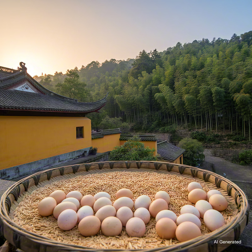 Jiuhua Mountain local eggs mountain forest free-range local eggs head nest eggs 40-50g gift fresh soft-boiled eggs fresh eggs 4 pieces for early use Jiuhua Mountain local eggs mountain forest free-range local eggs head nest eggs 40-50g gift fresh soft-boiled eggs fresh eggs 4 pieces for early use