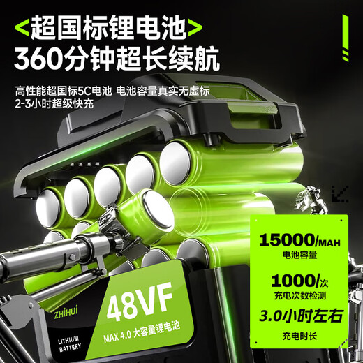 Zhihui German quality car wash high-pressure water gun household wireless lithium battery car wash machine portable charging brush car pump car wash artifact 680W brushless long-lasting dual battery + 10 meter tube + gift bag | tool box German top-end household car wash watering flowers washing air conditioning spray pesticide cleaning machine electric water spray gun