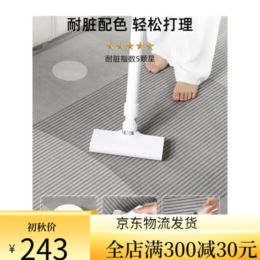 Suye Carpet Living Room 2024 New Light Luxury Sofa Floor Mat Free Washable Wipe Room Bedroom Home Coffee Table Blanket Thick Modern 15601 240*300cm Customized Model No Return or Replacement