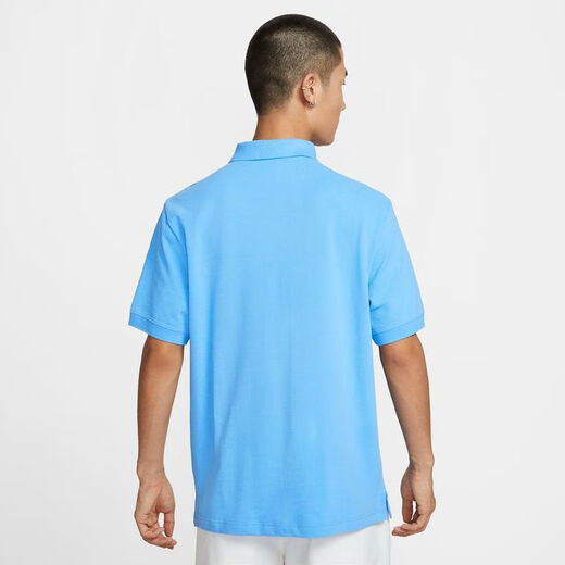 Nike (NIKE) [Jinlang Sports] Men's loose fit short-sleeved lapel T-shirt FN3895-412 Color M