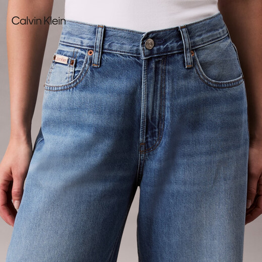 Calvin Kleinjeans25 Début d'automne Nouveau Jean Slack Low American Retro Loose Loose Loose