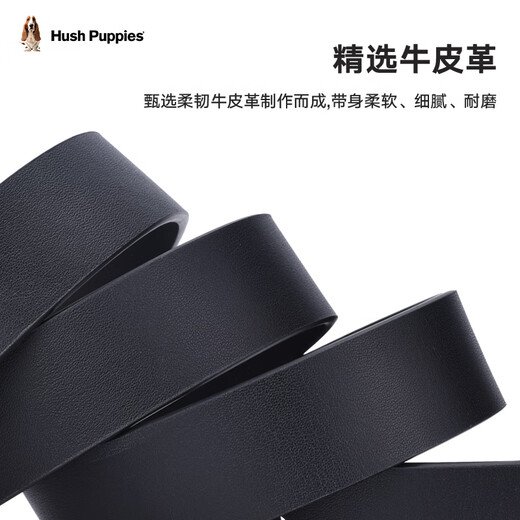 Hush Welpen Belt Herren Pin Schnalle Herrengürtel hochwertige Litschee Muster Cowhide lässig vielseitig Gürtel Geburtstagsgeschenk für Freund