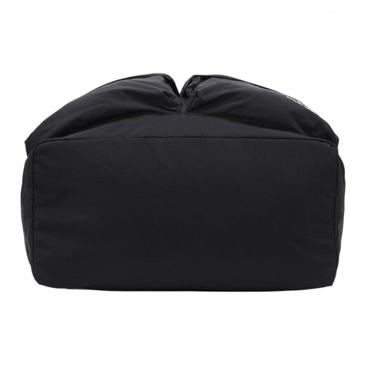 北面（The North Face）30L休闲Logo徽标贴片拉链开合尼龙双肩包常规男女同款情侣款黑色 黑色