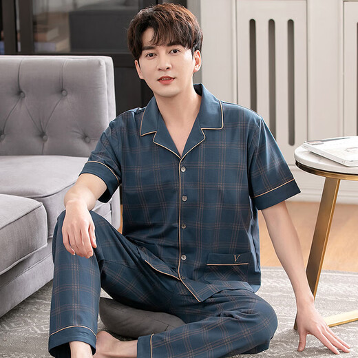 Pantalones de algodón puro de algodón puro de verano yalu pantalones de manga corta para hombres de verano de verano para hombres de verano para hombres de verano para hombres de verano para hombres de verano 9863 gris oscuro l (170): adecuado para 120-140Jin [Jin equivale a 0.5 kg]
