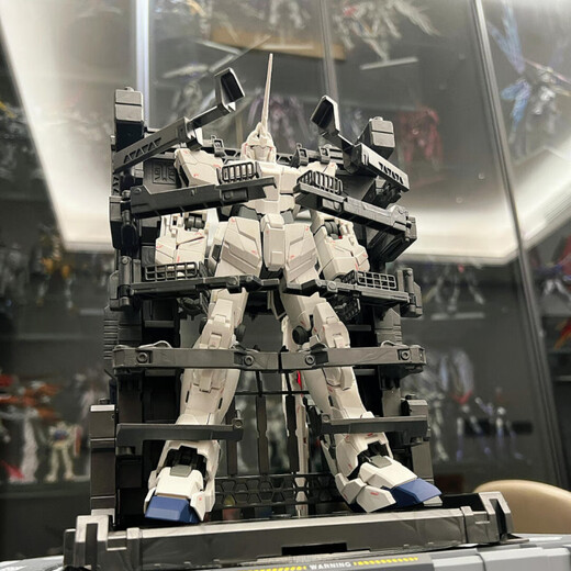 顺丰现货】6636MG独角兽带兽笼6637 可爆甲1/100拼装模型玩具 中通发货】6637 MG独角兽OVA 【 原配置