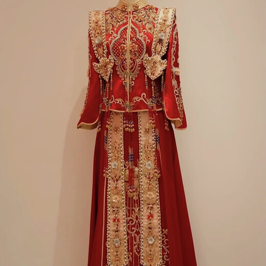 Xiuhe Clothing Rental Wedding Dress Toast Suit L