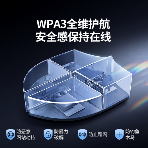 绿联USB无线网卡WiFi6 千兆AX1800M双频5G 台式笔记本电脑无线接收器WIFI发射器 【AX3000-WiFi6】内置天线 5G双频