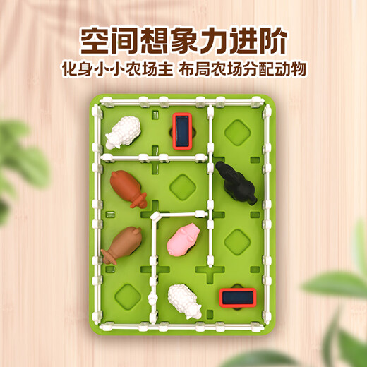 Smart Games智慧农场主 儿童益智早教玩具图形规划男孩女孩生日礼物 4岁+