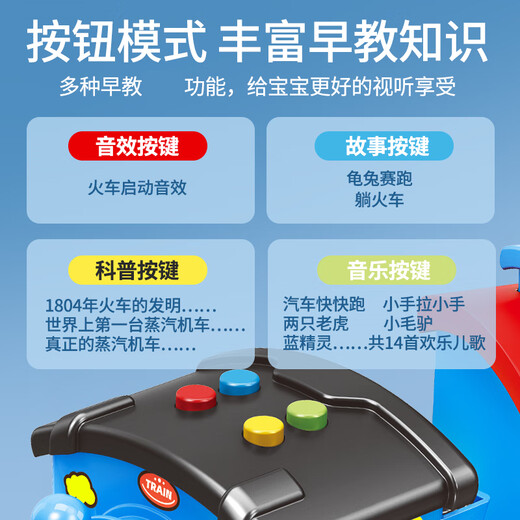 赫思可变形-儿童玩具男孩火车基地塔吊车弹射轨道车男童生日礼物3-6岁 【配小火车18件套】变形火车基地