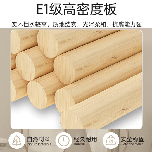 初学者旋转穿衣镜衣帽架一体全身落地镜子家用卧室玄关试衣镜网红海豚镜 【旋转储物】白色40cm宽-海豚款