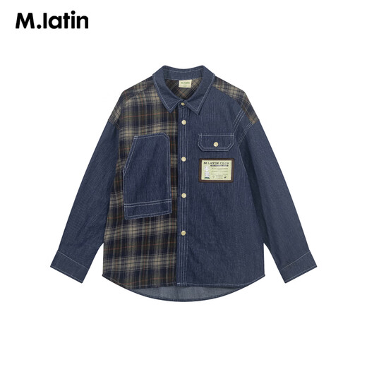 M.Latin children's shirt 514615005D denim blue 140
