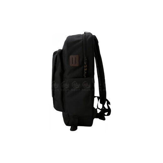 北面（The North Face）运动潮流品牌Logo拉链开合再生聚酯纤维背包双肩包常规男女同款情 黑色