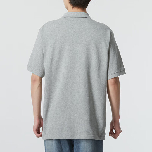 Nike (NIKE) рубашка-поло с короткими рукавами, мужская футболка, лето 2025, новая спортивная одежда, дышащий, удобный, повседневный трикотажный топ из чистого хлопка FN3895-063, серый, белый, рекомендуется XL 150-180Цзиньцзинь равен 0,5 кг