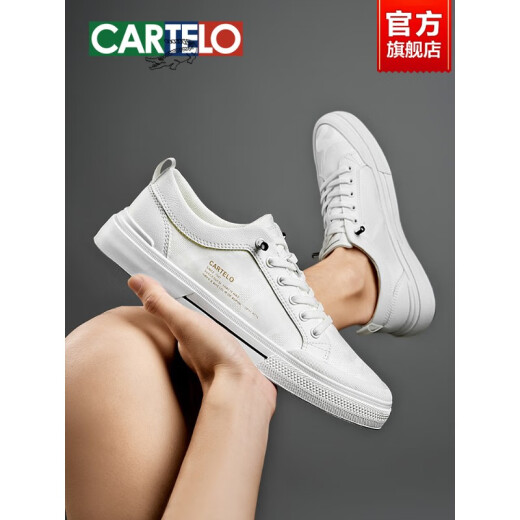 卡帝乐鳄鱼白色板鞋男夏季透气薄款一脚蹬男鞋软底舒适休闲小白鞋 黑色 全冰丝透气-6624dk 38 标准运动鞋码