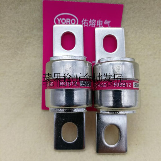 佑熔快速熔断器RGS12250V500VaR32A40A50A63A135A140A RGS12-140A