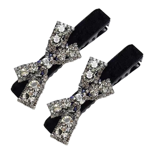 Xiang Wan hairpins 2 pieces bow side hairpins forehead side clips broken hairpins duckbill one-word clip bangs clip gift