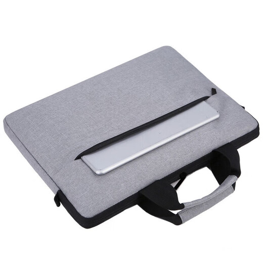 Yaying laptop bag portable 16-inch briefcase water-repellent business shoulder cross-body backpack gray 16 inches