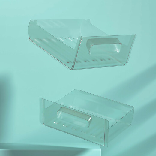 Youfantu refrigerator drawer universal refrigeration freezer drawer accessories storage fruit and vegetable box shelf flat shelf suitable for Konka Xiaomi freezer door drawer