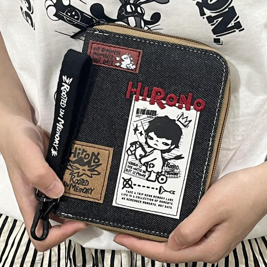 Yumori yi ono echo периферийное паспорт зажигание зажигание пакет интегрированный хранение документов Canvas Zipper Travel Goods Pack Ono Echo Passport Clip + Подвеска
