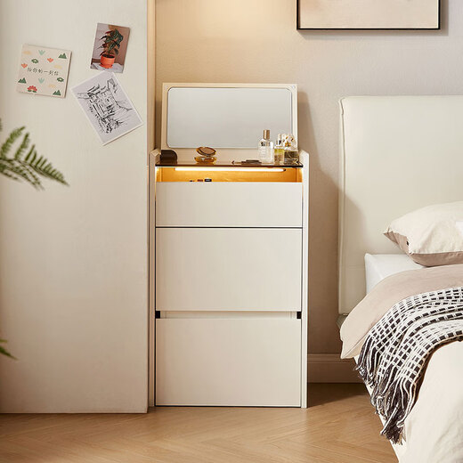Lin's Home Mini Bedside Table Dressing Table Integrated Bedroom Simple Corner Small Dressing Table Storage Cabinet TR1C