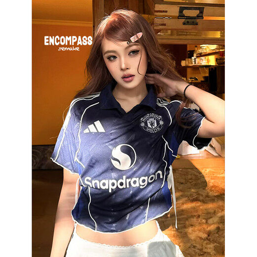 
Adidas Remake Jerseyfit Jerseyfit Jerseyfit Club Deconstruction T-shirt ENCOMPASS H13881-Red Manchester United S (90-110Jin[Jin equals 0.5 kg])