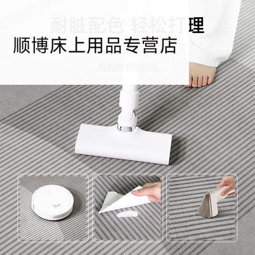 温诗欧地毯客厅2024新款轻奢沙发地垫免洗可擦房间卧室家用茶几毯厚 现代15601 1件 180*250CM(升级加厚款易打理