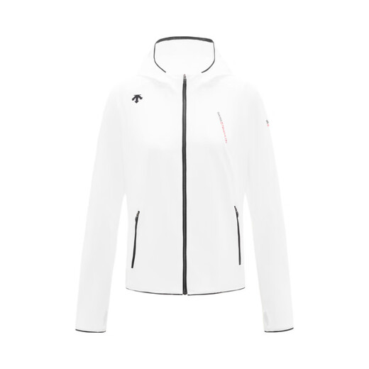 迪桑特（DESCENTE）WOMENSRUNNING系列吸湿排汗UPF100+防晒针织长袖夹克女款 NV-Salute M