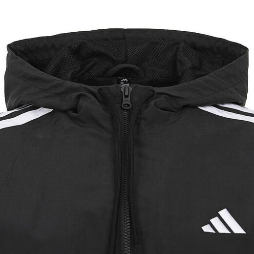 Adidas Women's Sports Style Series W 3S WV WB Woven Jacket JZ2162 Black M
