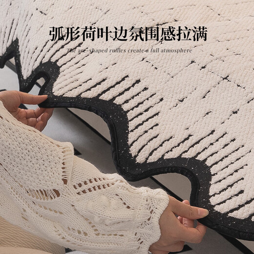 Xiaosujia Bay Window Mat Window Sill Mat Universal for All Seasons 2025 New Balcony Tatami Non-Slip Seat Cushion Modification Artifact Customized Xiangxiang Qianjin Half Velvet Skin Friendly and Comfortable Customized Sizes, Contact Customer Service