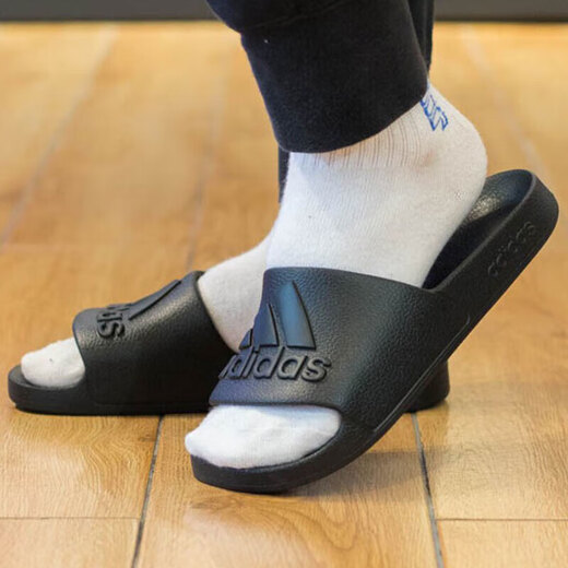 阿迪达斯（adidas）拖鞋男鞋女鞋夏季新款运动鞋休闲鞋防滑居家时尚一字拖 IF7371 43