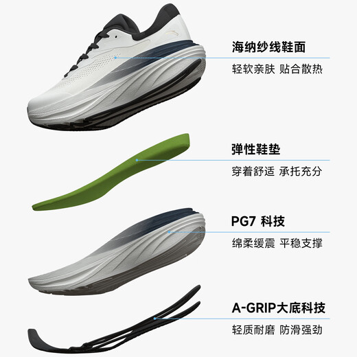 Anta 2s 丨 PG7 Shops Repunk Running Shops Repunte Repunte-Sports Resistente y cómodos Sports Sports 112535545