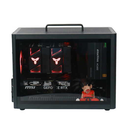 AMD R5 5600/RX7650GRE/6500XT mini host ITX complete portable DIY computer assembly machine desktop mini office desktop AI PC computer configuration nine丨R5 9600X/RTX5060