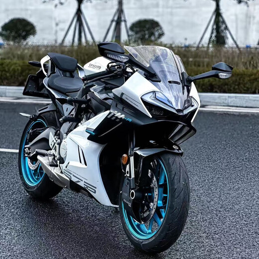 二手春风675SR-S三缸水冷跑车趴赛重机钱江QJ赛800赛921摩托车 黑色