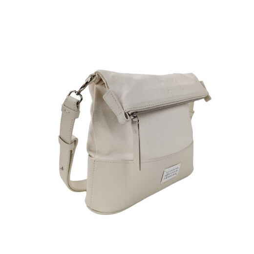 
Montana West luxury high-end brand new spliced ​​canvas fashionable versatile vertical square bag new bag tote crossbody underarm bag white 27*32*7cm