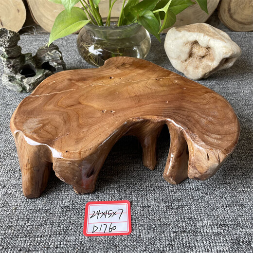 Xmsj racine sculpture bas petit bois massif root root stony arbre arbre souche nouvelle édition limitée bolconie du balcon