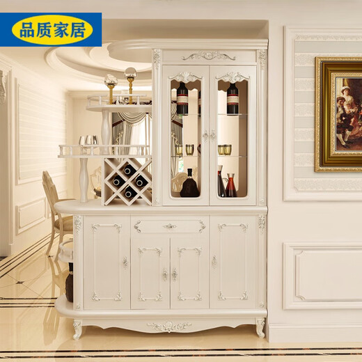 IKEA E-HOME Offizielle Direktverkäufe Europäischer Weinschrank Eingang Eingangsschrank Wohnzimmer Trennungsbildschirm Licht Luxus 695 Assembly X Frame Struktur Struktur
