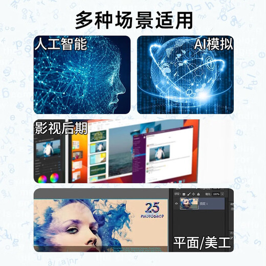 Haiwei Deepseek All-in-One Workstation Workstation Local Deployment Server 32B / 70B / 671B Version quantifiée / Version complète Inférence Tour hôte Deepseek R1 All-in-One 70B INT8 PRÉCISION [Quantification 8] Voir les détails de solutions spécifiques
