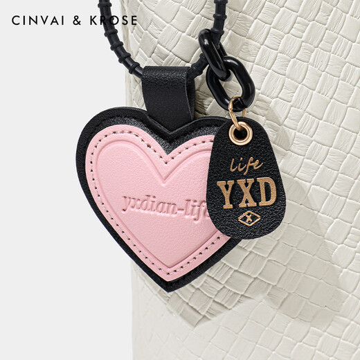 
CinvaiKrose official website small c/k bag women's bag 205 new woven bucket bag large capacity crossbody bag versatile one-shoulder underarm bag beige