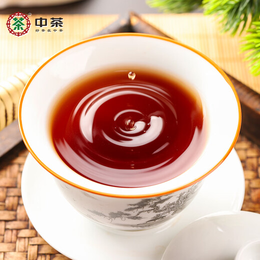 Chinese Tea Pu'er Tea Prosperous Chinese Tea (Y671) Gift Box 400g Classic benchmark Pu'er tea ripe tea Chinese time-honored brand