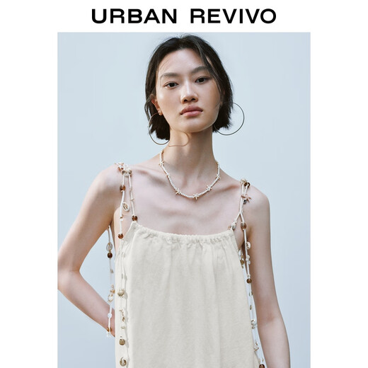 UR2025 SOMMER SOMMER NEUE DAWER CLASSION VIERTER VERFAHREN STYLE SECELATIVE SAUSPERS -Kleid UYL750064 Weiß (kurz) s