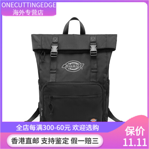 Dickies时尚卷轴拉链搭扣底休闲通勤出差 聚酯纤维 双肩包 常规 男女同款 星空灰