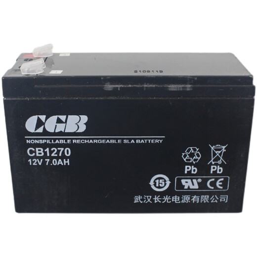 杭西奥电梯救援装置蓄电池松闸电源CGB武汉长光/1270/1240 CB12400 12V40.0AH