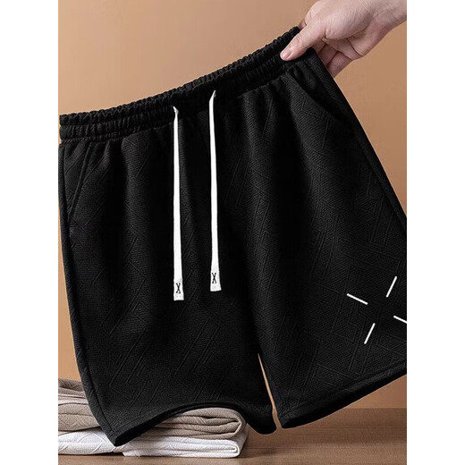 忆克萨运动休闲短裤男士夏季薄款宽松五分裤2025新款潮流百搭休闲 itisOK卡其 2XL