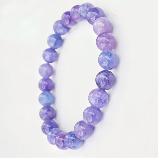Fat Donglai purchased the same tanzanite bracelet, dreamy amethyst lavender single circle for men and women, 8mm simple and creative
