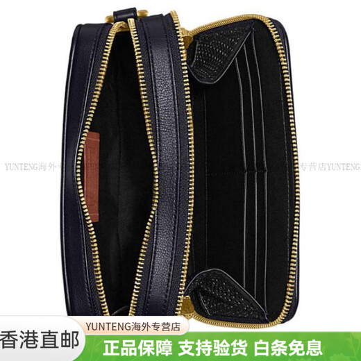 
CoaCH Charter 19 crossbody bag embossed logo classic presbyopia double zipper clutch function sliding basic package (bag + dust bag)