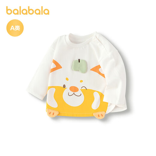 Balabala children's clothing children's t-shirt long-sleeved tops 2025 autumn clothing cute and fun shopping mall same style 200325100201