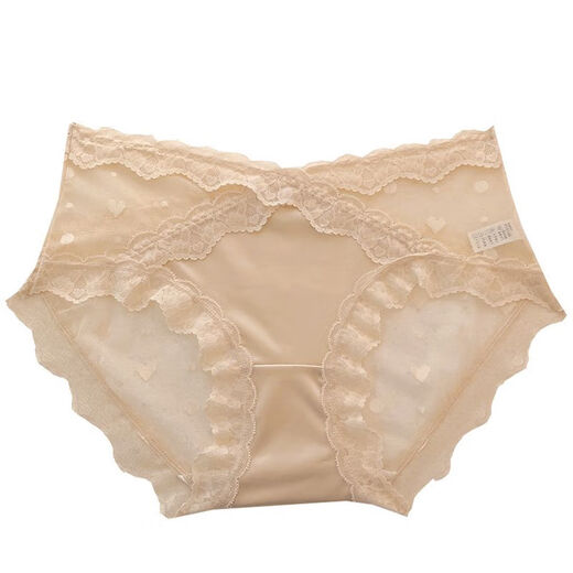 
Sexy lace underwear for girls 2024 new French pure sensual fairy polka dot mesh sexy women's briefs Y3884-black + blue + green L suitable for 100-120Jin [Jin equals 0.5 kg]