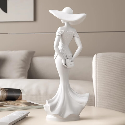 Ole's Creative Spring Breeze Phantom Character Art Ornaments High-end Sculpture Living Room Study Entrance Wine Cabinet Home Decoration HT Spring Breeze Phantom - Bag Style