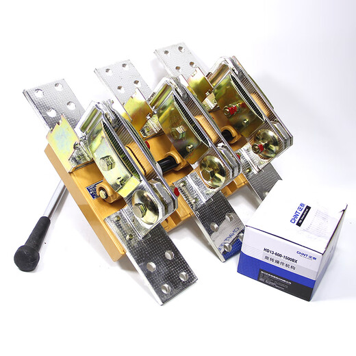 Chint open rotary high current knife switch HD13-600/3141BX glass plate 600A cabinet type knife switch HD13-200/31BX rubber plate